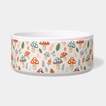Mushroom, Fall foliage, Nature Patten<br><div class="desc">Adorable fall pattern featuring cute cartoon happy blue,  orange and brown mushrooms with rosy cheeks and happy faces. Green,  blue,  orange and cream leaves also adorn this design. The background is a light cream colour to finish off this fall look.</div>