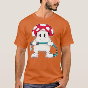 Mushroom Firefighter Fire extinguisher T-Shirt