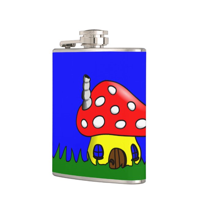 Mushroom Flask (Left)