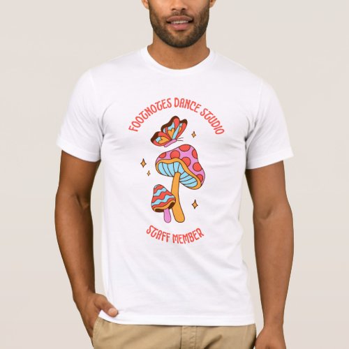 Mushroom Footnotes Staff Shirt