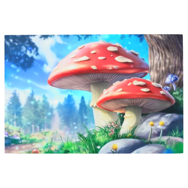 Mushroom Forest Fantasy Art (Front)