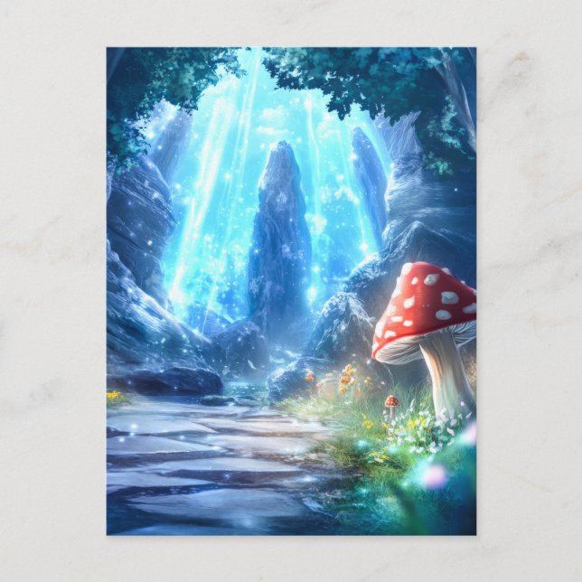 Mushroom Forest Postcard (Front)