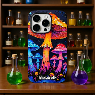 Mushroom Forest Symphony iPhone 16 Pro Case