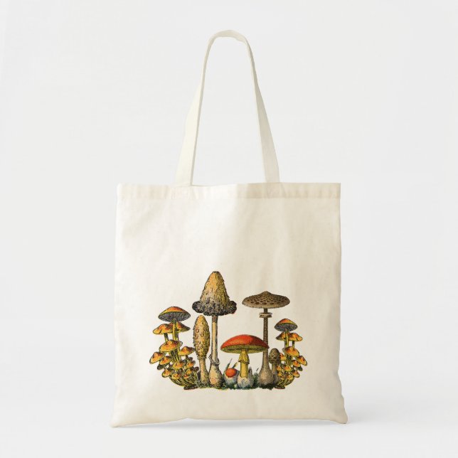 Mushroom Forest Tote Bag (Front)