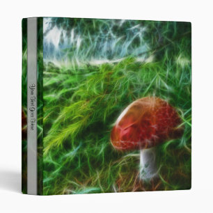 Mushroom Fractal Forest Binder