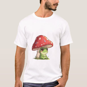 Mushroom Frog Friend T-Shirt
