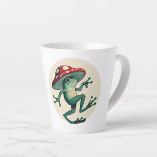 Mushroom Frog Latte Mug