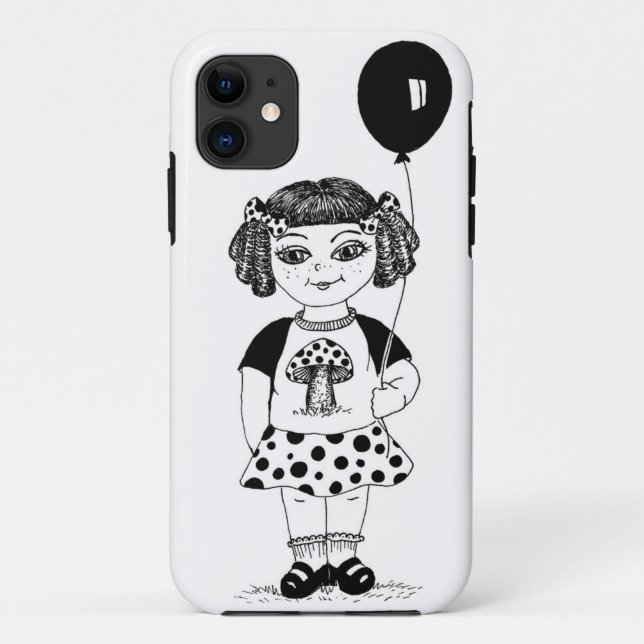 Mushroom Girl Phone Case (Back)