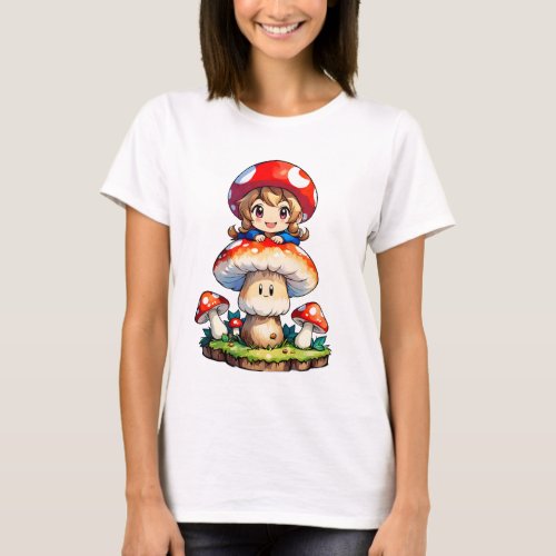 Mushroom Girl T_Shirt