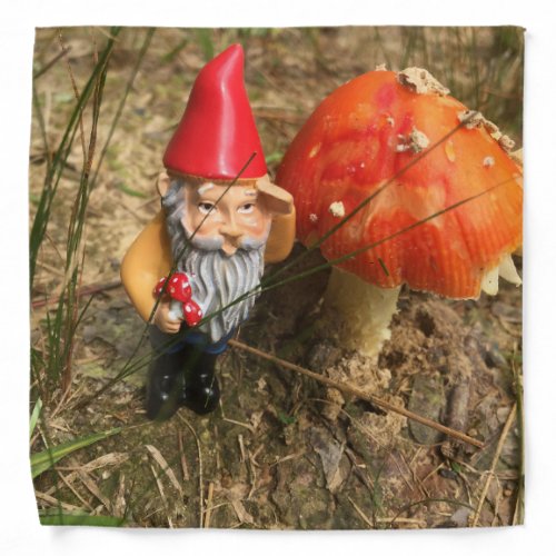Mushroom Gnome Bandana