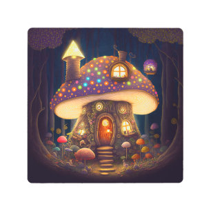 Mushroom House Fantasy Art