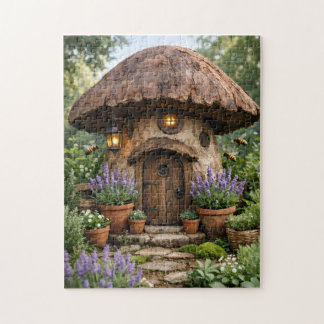 Mushroom House Jigsaw Puzzle
