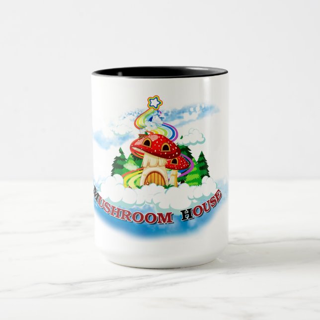Mushroom House Mug (Center)