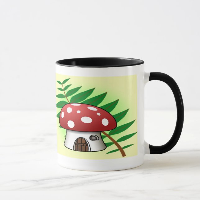 Mushroom House Mug (Right)