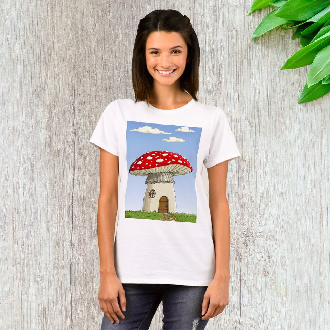 Mushroom House T-Shirt (Creator Uploaded)