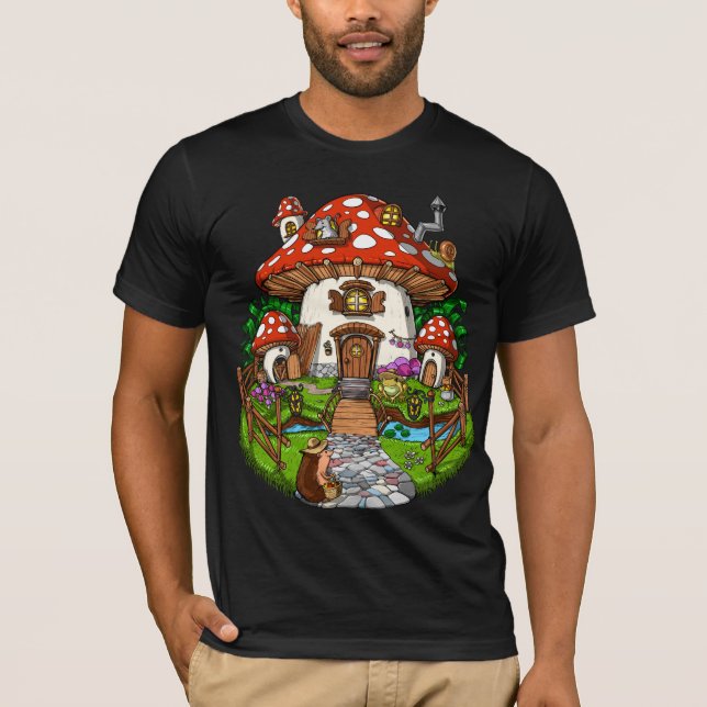 Mushroom House T-Shirt (Front)