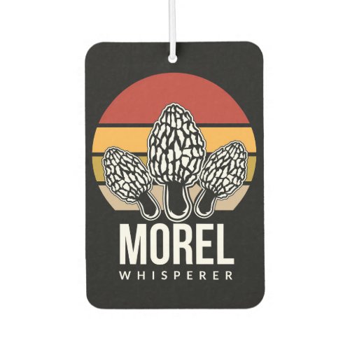 Mushroom Hunter Morel Whisperer Air Freshener