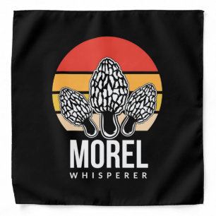 Mushroom Hunter Morel Whisperer Bandana