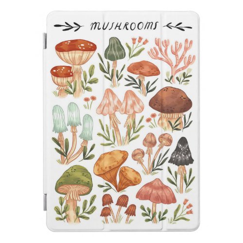 Mushroom Hunter Mushrooms Style iPad Pro Cover