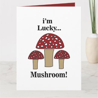 Mushroom I'm Lucky Mushroom