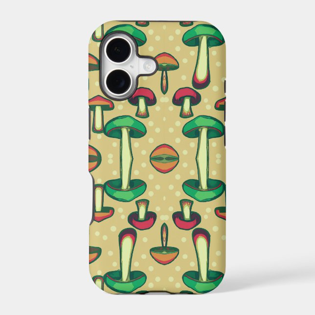 Mushroom  iphone case (Back)