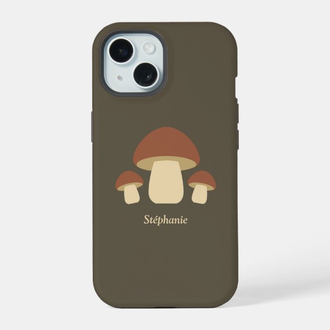 Mushroom Iphone Case (Back)