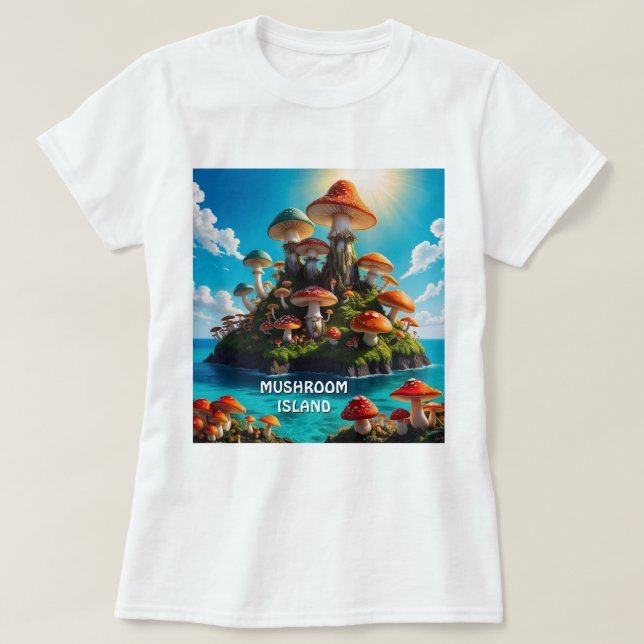 MUSHROOM ISALND T-SHIRT (Design Front)