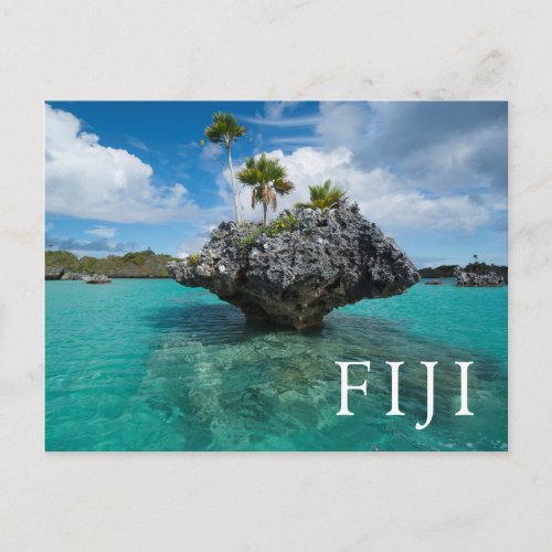 Mushroom Islets In Fiji Postcard