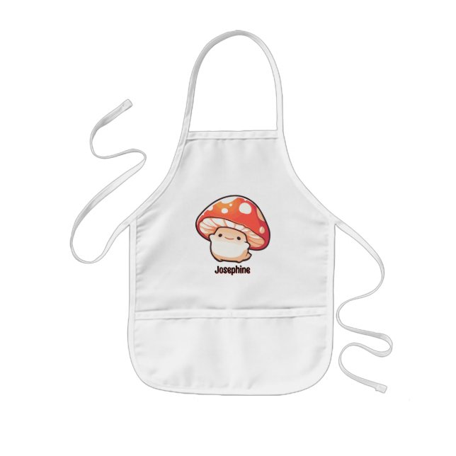 mushroom kids' apron (Front)