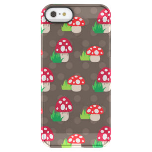 mushroom kids pattern permafrost iPhone SE/5/5s case