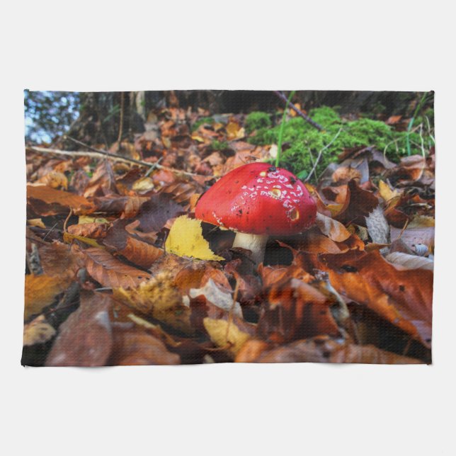 Mushroom Kitchen Towel (Horizontal)