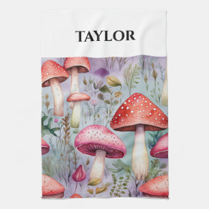 Mushroom Kitchen Towel