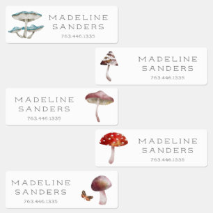 Mushroom Labels