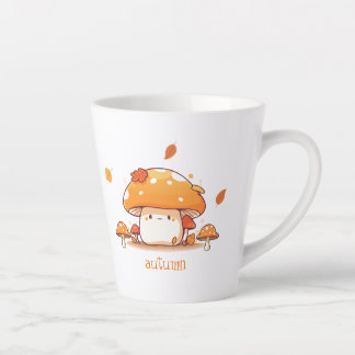 mushroom  latte mug