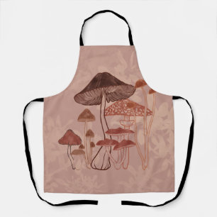 Mushroom Love Apron