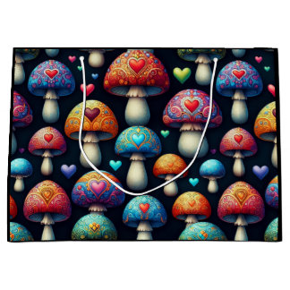 Mushroom Love Large Gift Bag