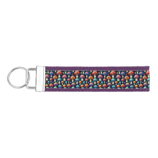 Mushroom Love Wrist Keychain