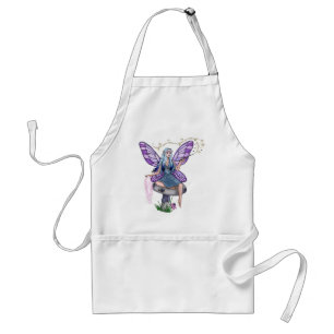 Mushroom Magic Fairy Adult Apron