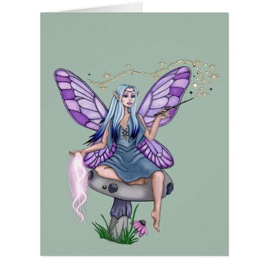 Mushroom Magic Fairy Cards (Front)