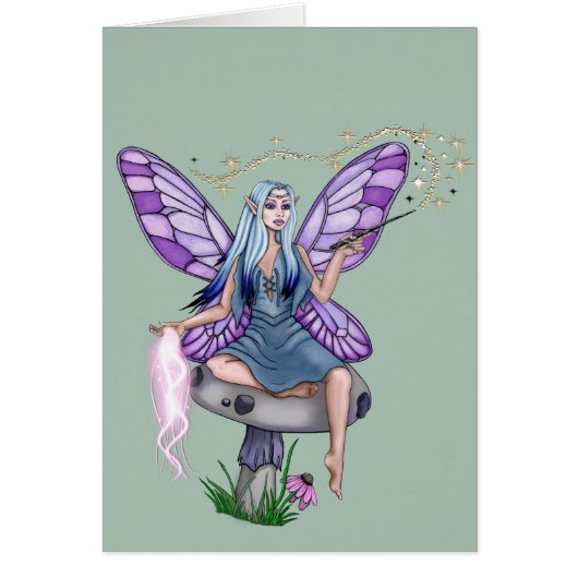 Mushroom Magic Fairy Cards (Front)