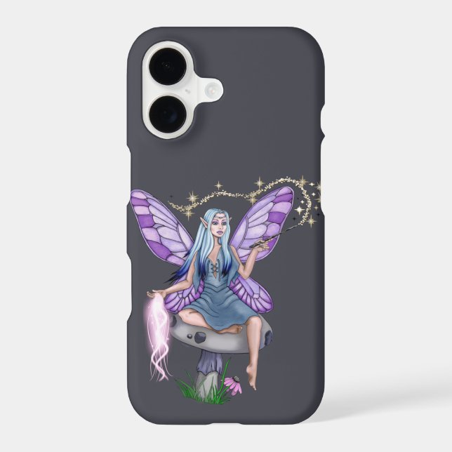 Mushroom Magic Fairy  Iphone Case (Back)