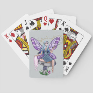 Mushroom Magic Fairy Poker Cards