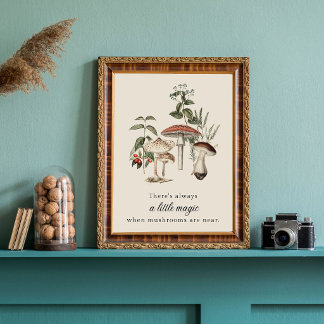 Mushroom Magic Poster