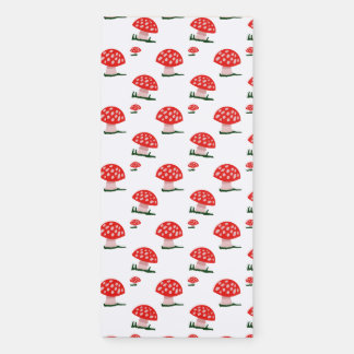 Mushroom magnetic notepad