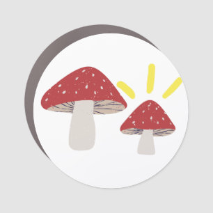 Mushroom magnets 