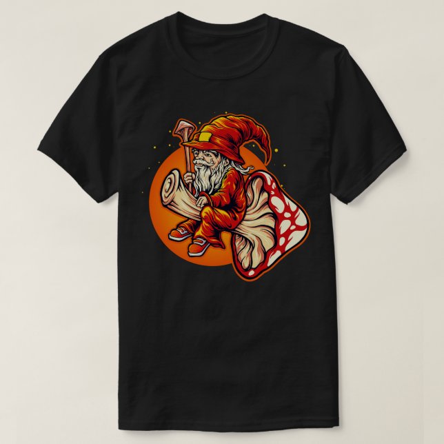 Mushroom Man T-Shirt (Design Front)