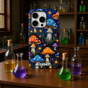 Mushroom Medley Field iPhone 16 Pro Case