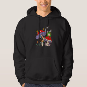 mushroom mix frog cute Premium Hoodie