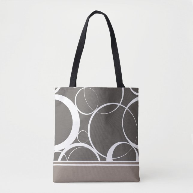 Mushroom Mod Circle Tote Bag (Front)
