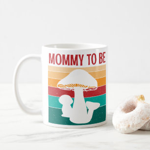mushroom Mommy To Be baby shower  Coffee Mug